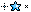 pixel art of a small blue star that sparkles