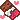 a small pixel art of a chocolate bar
