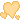 pixel art of a yellow heart
