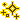 pixel art of yellow sparkles